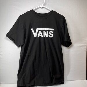 Vans Charcoal Tee with‎ White Logo